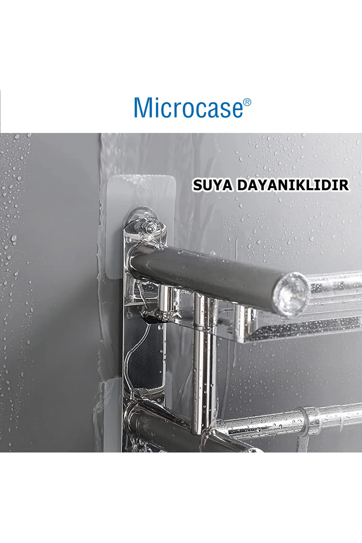 Güçlü Plastik Yapışkanlı 10mm Hanger Vidalı Eşya Ürün Raf Tutucu 