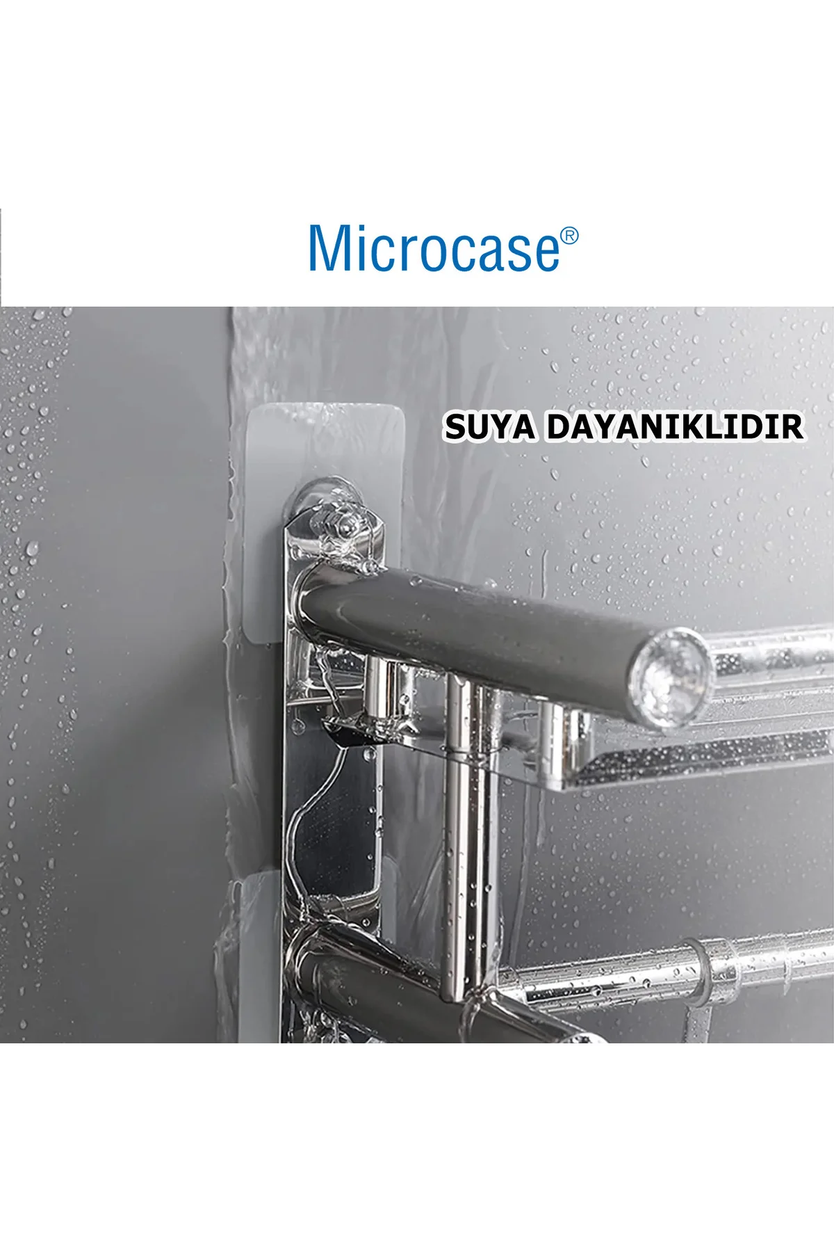 Güçlü Plastik Yapışkanlı 10mm Hanger Vidalı Eşya Ürün Raf Tutucu 