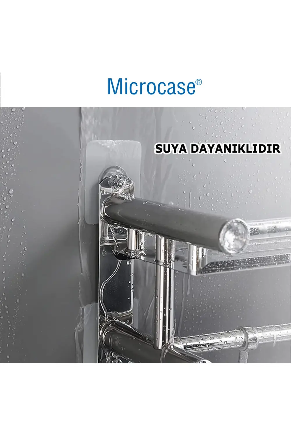 Güçlü Plastik Yapışkanlı 6mm Hanger Vidalı Eşya Ürün Raf Tutucu A