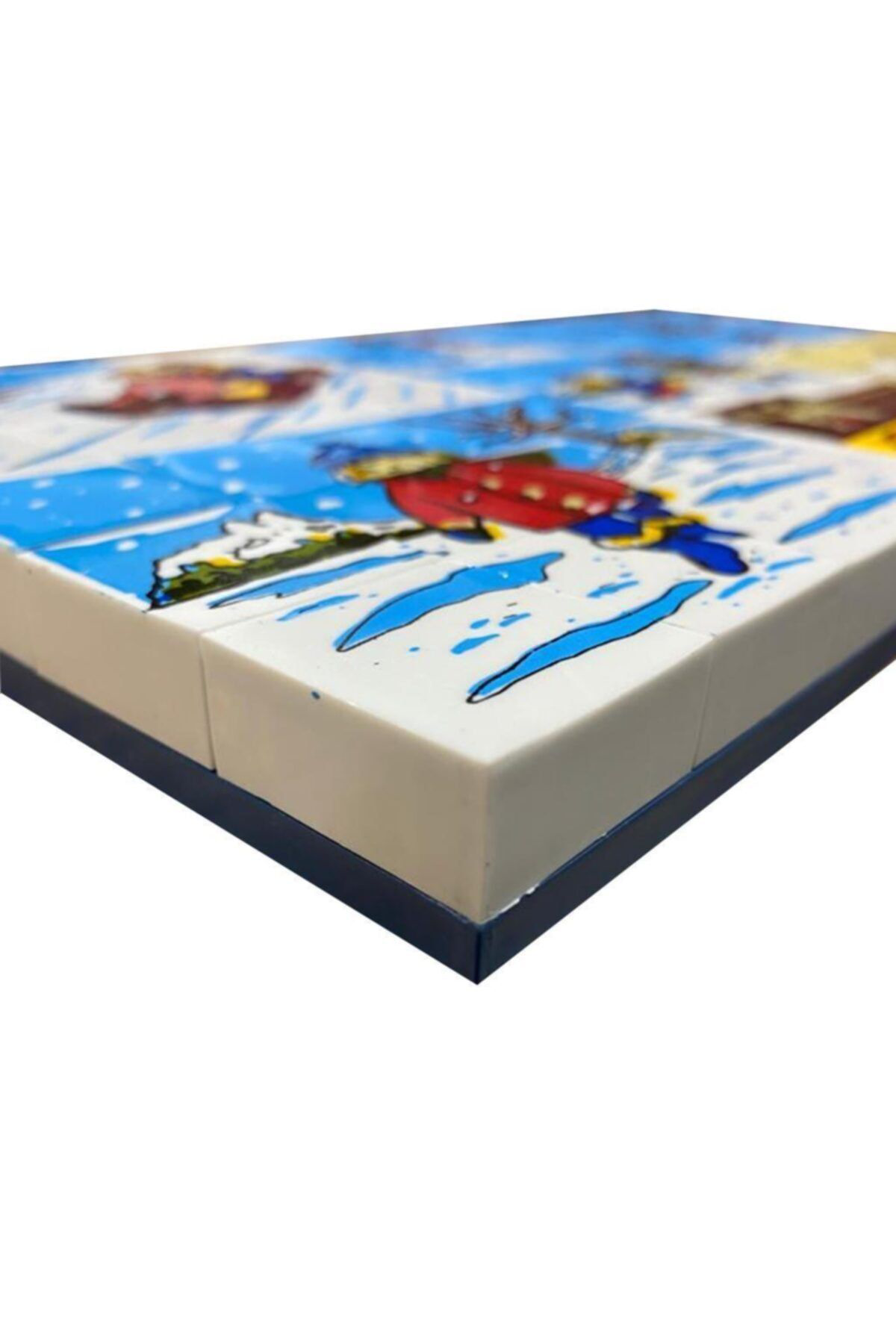 Güçlü Toys Lego Tipi Resimli Puzzle 67 Parça Kış