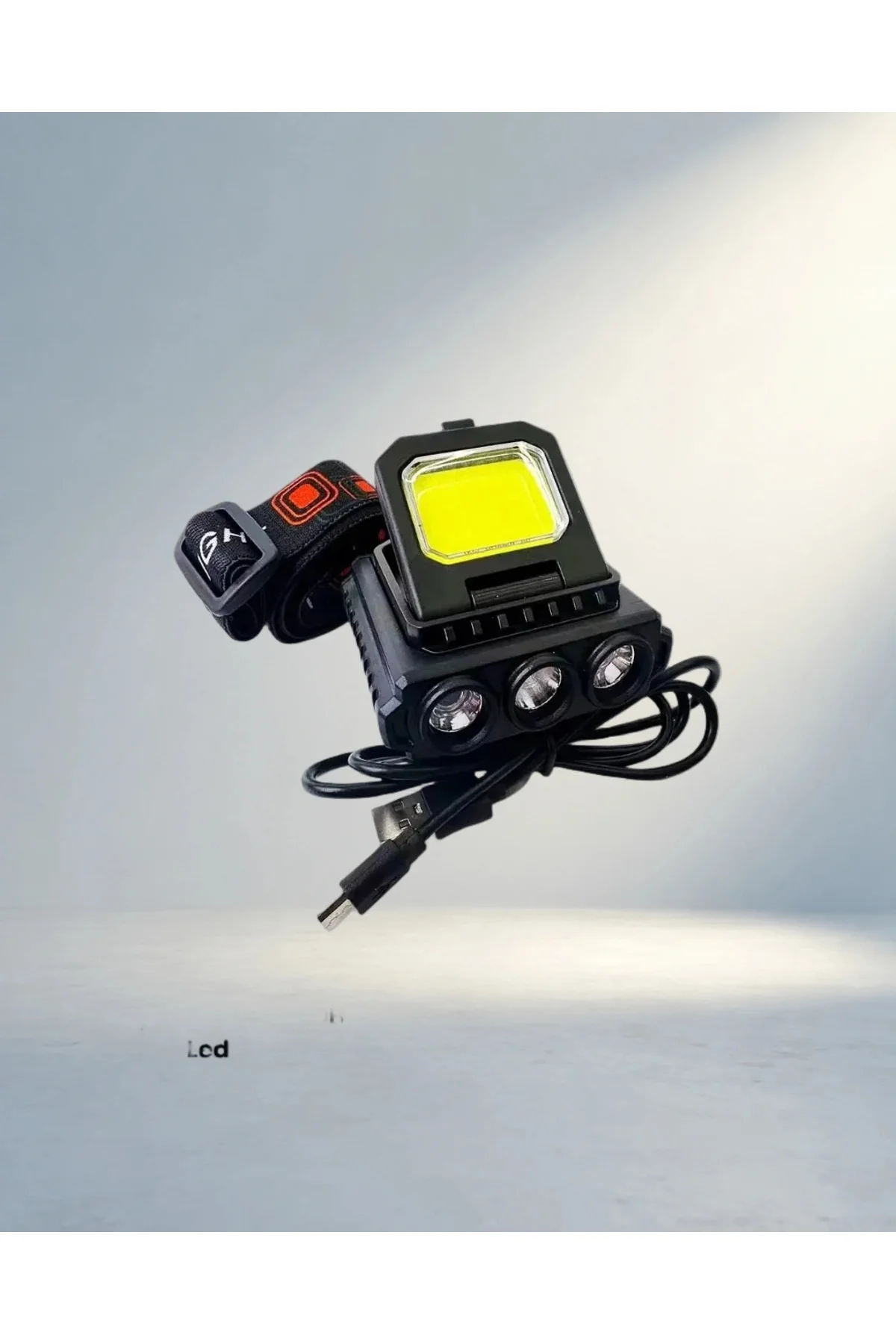 Güçlü Usb Şarjlı Kafa Feneri 800 Lumen Cob Xpe Led Güçlü Usb Şarjlı Kafa Feneri 800 Lumen Cob Xpe Led