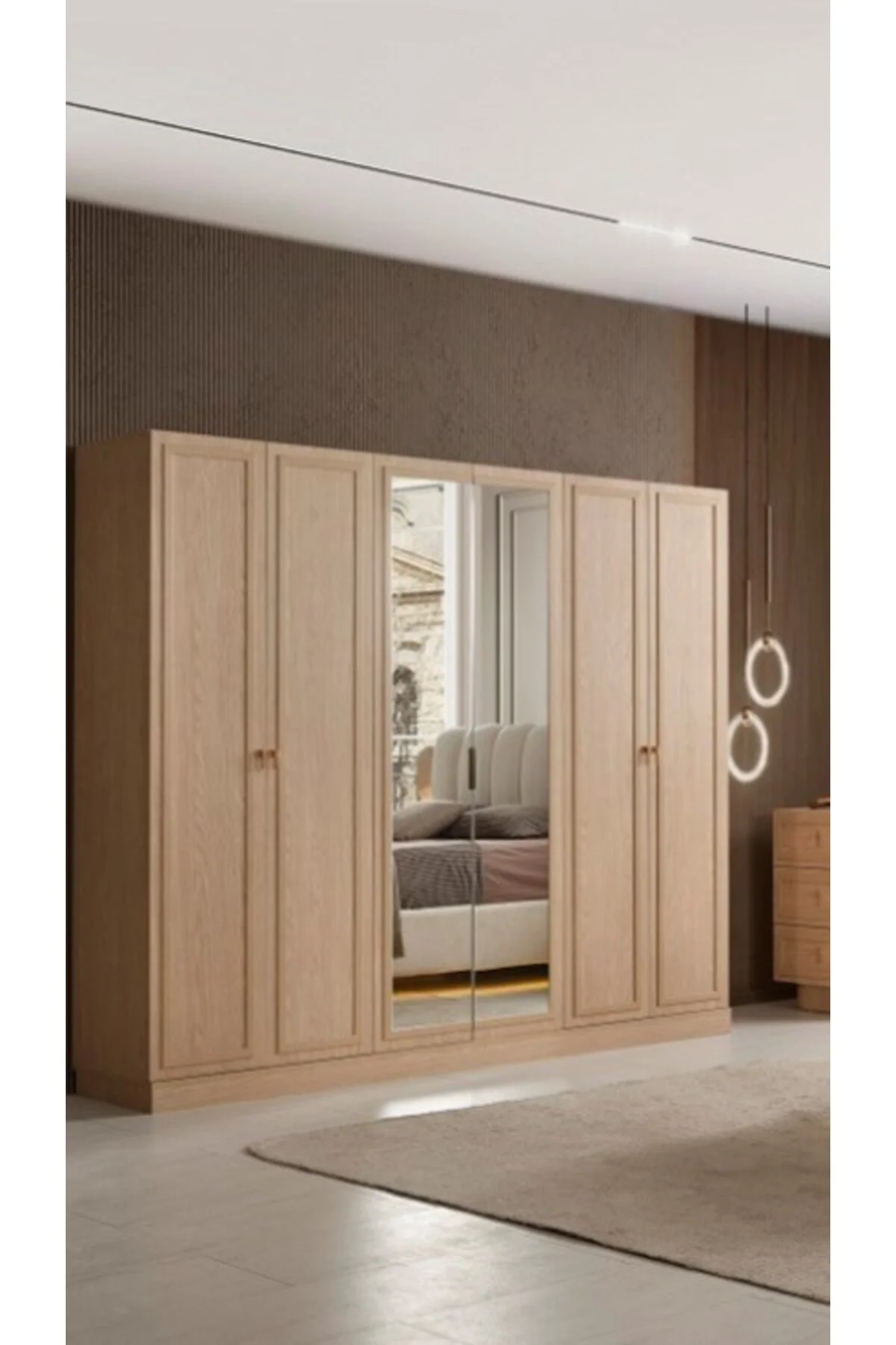 GUELL MDF 6 KAPILI DOLAP Fiyatı, Yorumları ve Özellikleri