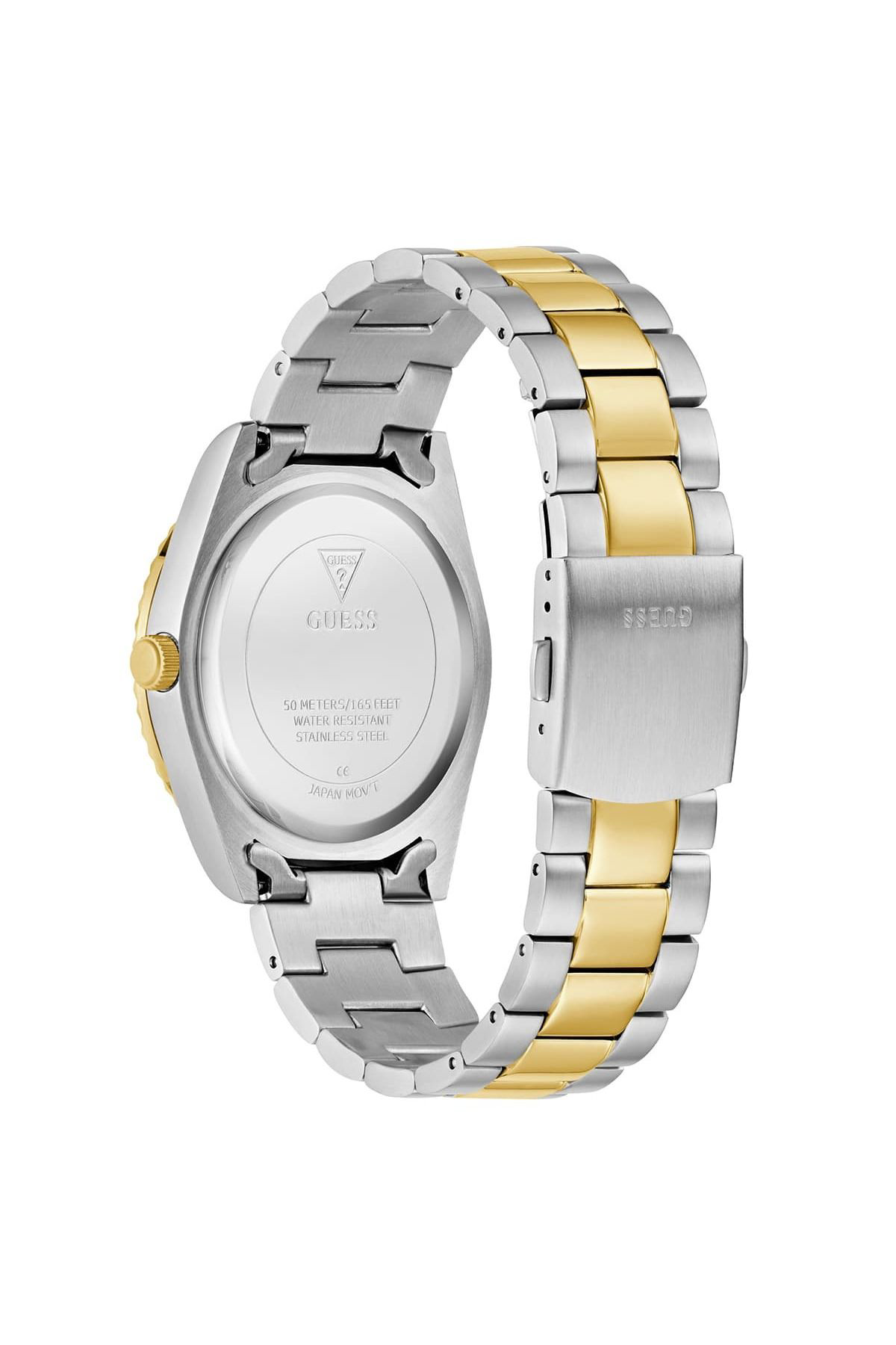 Guess GUGW0265G14 Çelik Kasa Çelik Kordonlu Erkek Kol Saati Guess GUGW0265G14 Çelik Kasa Çelik Kordonlu Erkek Kol Saati
