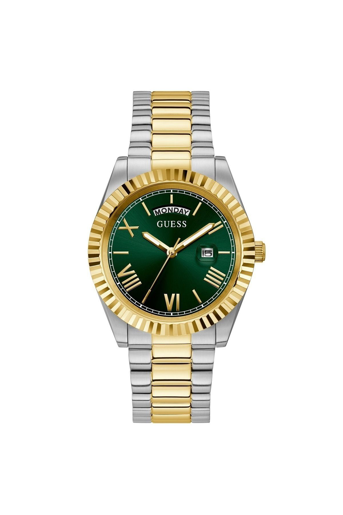Guess Gugw0265g8 Çelik Kasa Çelik Kordonlu Erkek Kol Saati Guess Gugw0265g8 Çelik Kasa Çelik Kordonlu Erkek Kol Saati