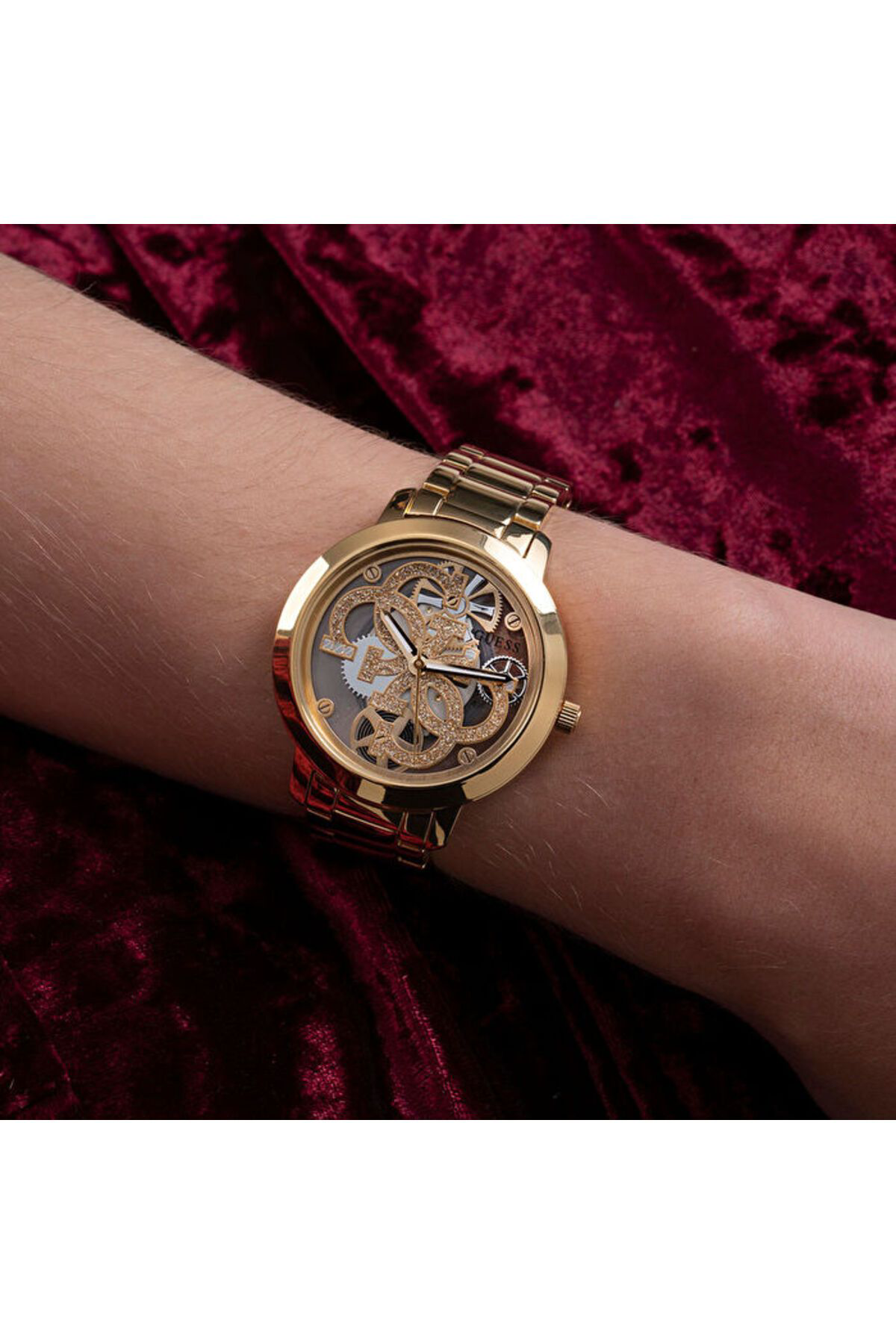 Guess  Gugw0300l2 Çelik Kasa Çelik Kordonlu Kadın Kol Saati