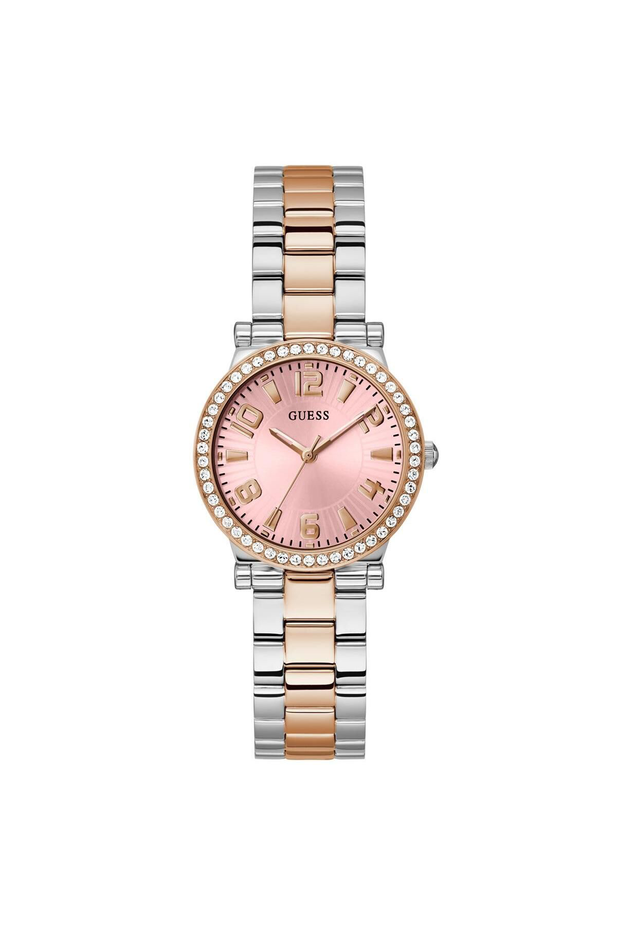 Guess GUGW0686L4 Çelik Kasa Çelik Kordonlu Kadın Kol Saati Guess GUGW0686L4 Çelik Kasa Çelik Kordonlu Kadın Kol Saati