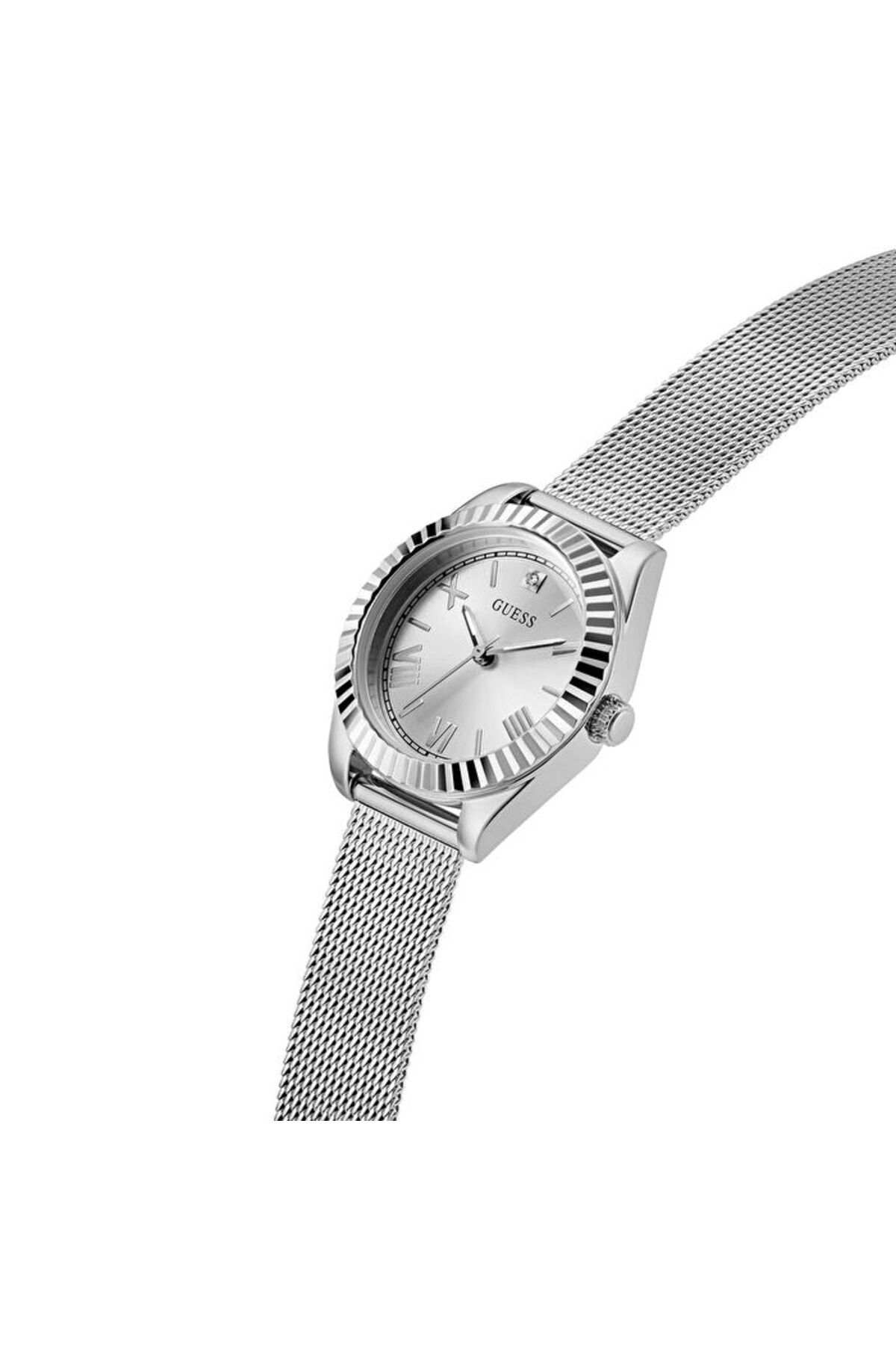 Guess Gugw0842l1 Çelik Kasa Çelik Kordonlu Kadın Kol Saati