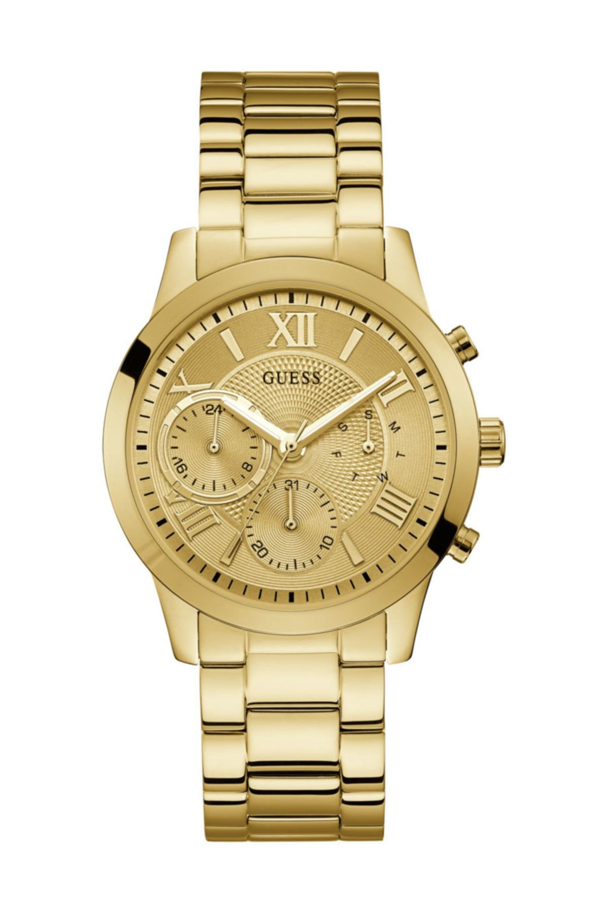 Guess Guw1070l2 Çelik Kasa Çelik Kordonlu Kadın Kol Saati Guess Guw1070l2 Çelik Kasa Çelik Kordonlu Kadın Kol Saati