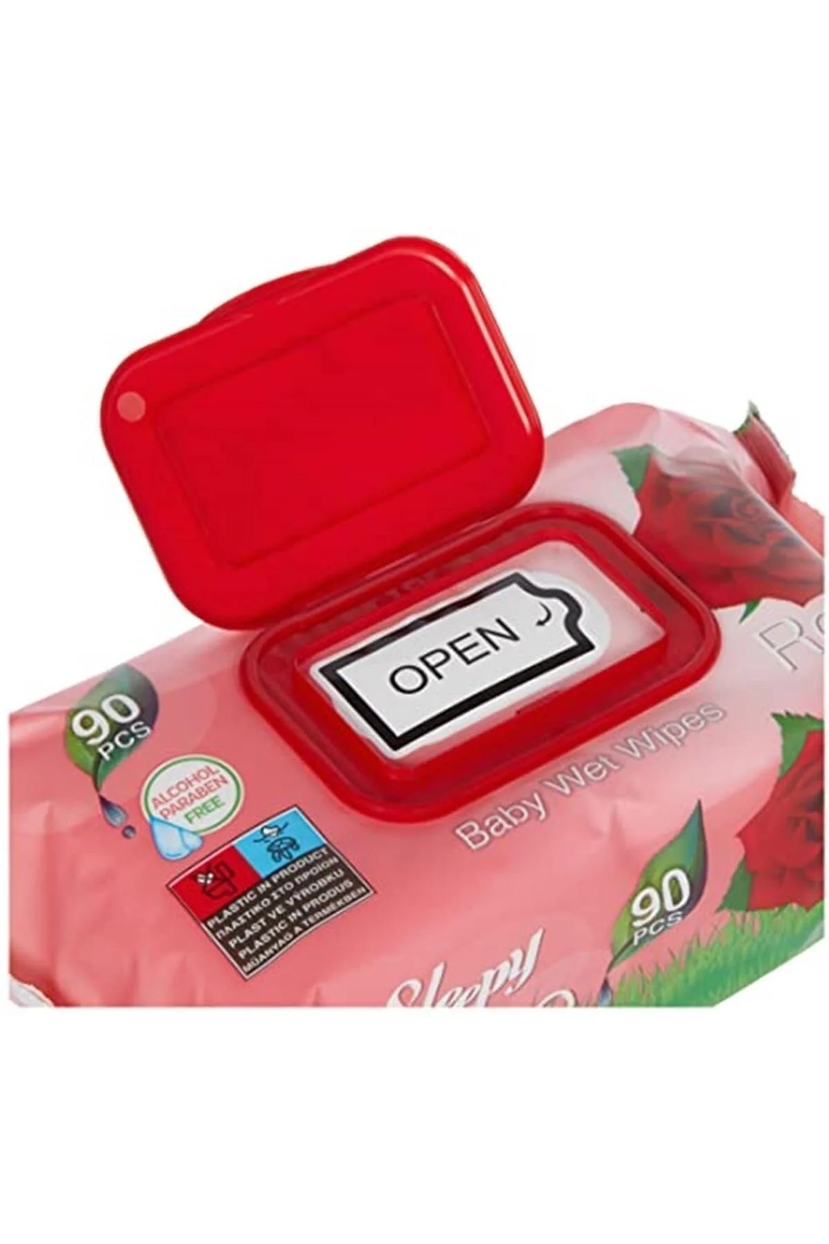 Gül Kokulu Islak Havlu 24x90 Lı