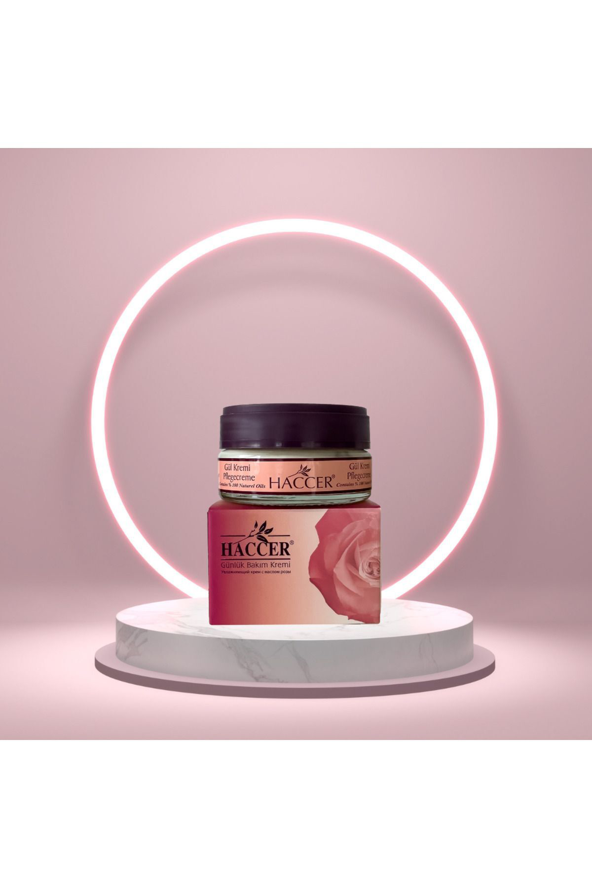 Haccer Gül Kremi Günlük Bakım 45Ml