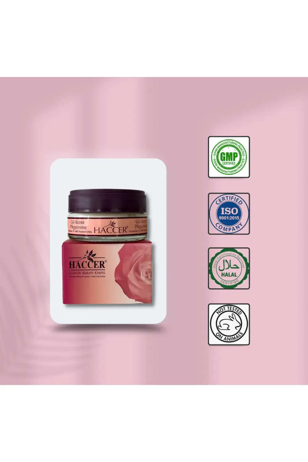 Gül Kremi Günlük Bakım 45ml