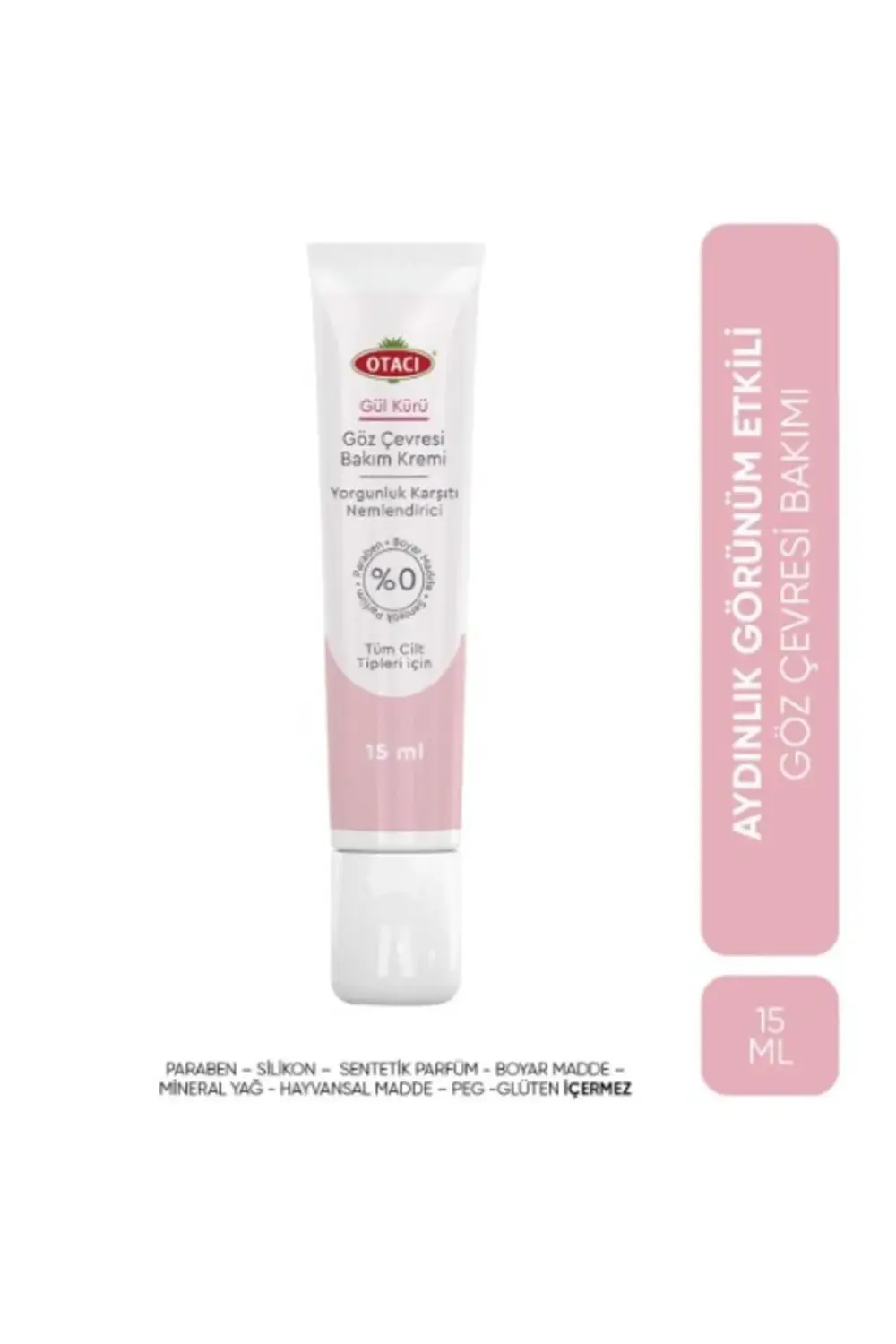 Gül Kürü Göz Çevresi Bakım Kremi 15 ml