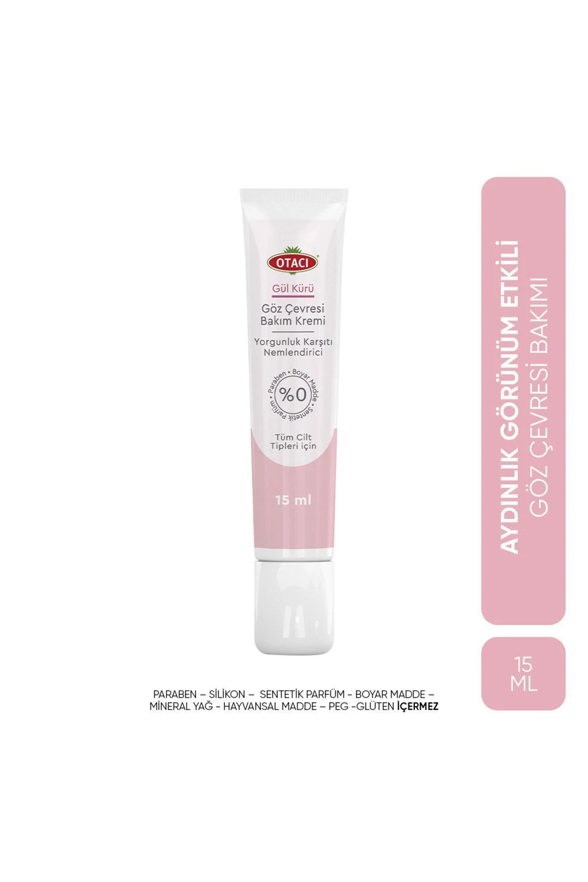 Gül Kürü Göz Çevresi Bakım Kremi 15 ml