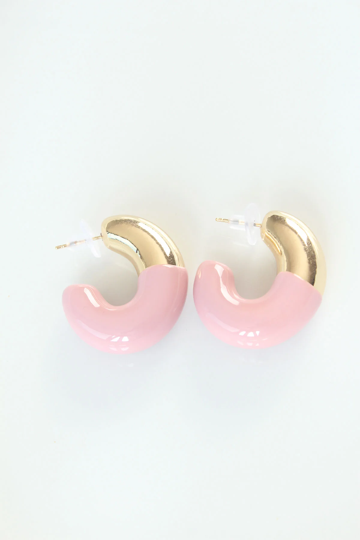 Gül Kurusu Altın Pembe Çift Renk Günlük Küpe - 5886 Model Fiyatı, Yorumları ve Özellikleri