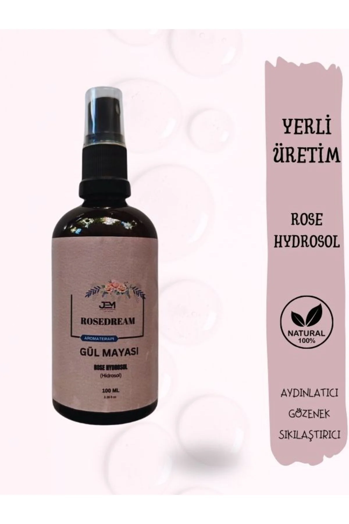 Gül Mayası Gül Suyu Tonik 100 ML
