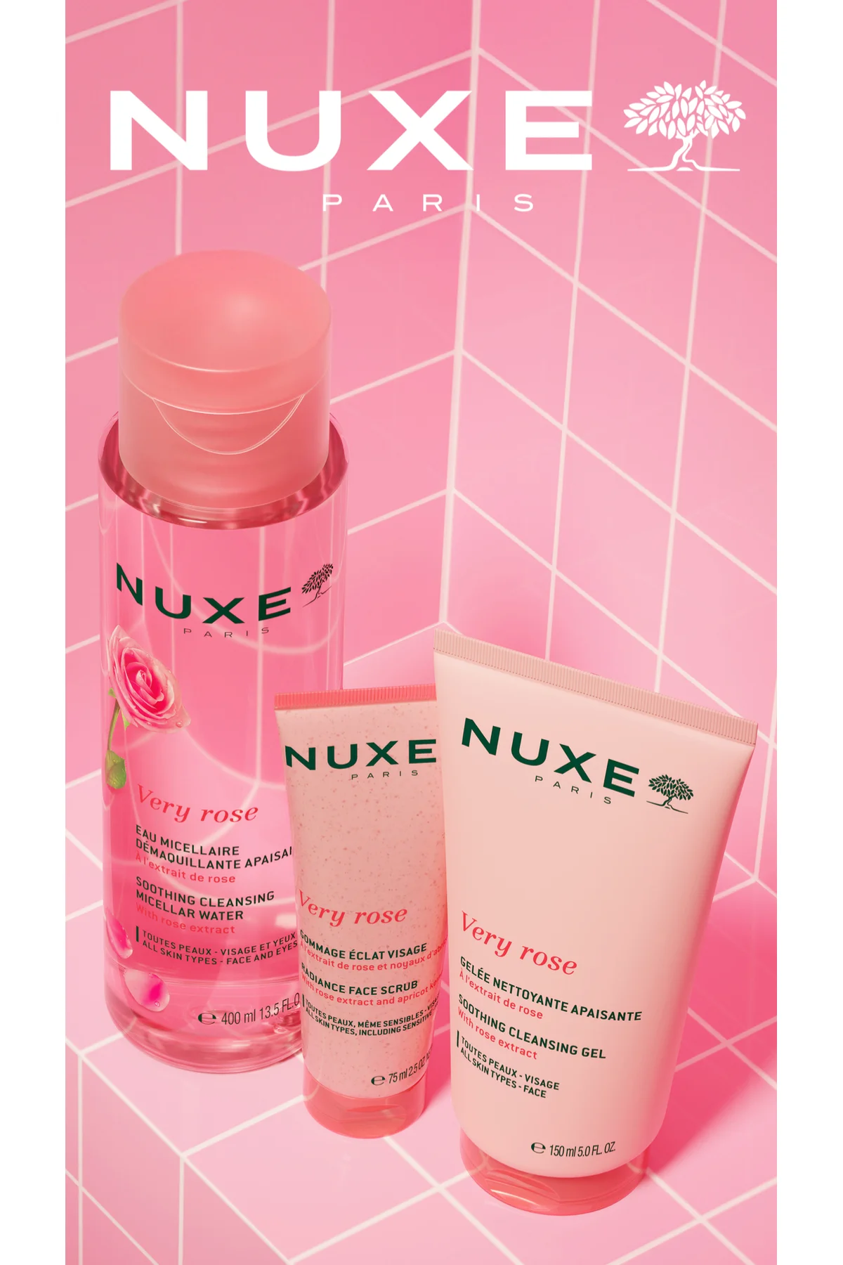 Gül Özlü Yatıştırıcı Micellar Temizleme Suyu 2x400 ml - Görsel 5