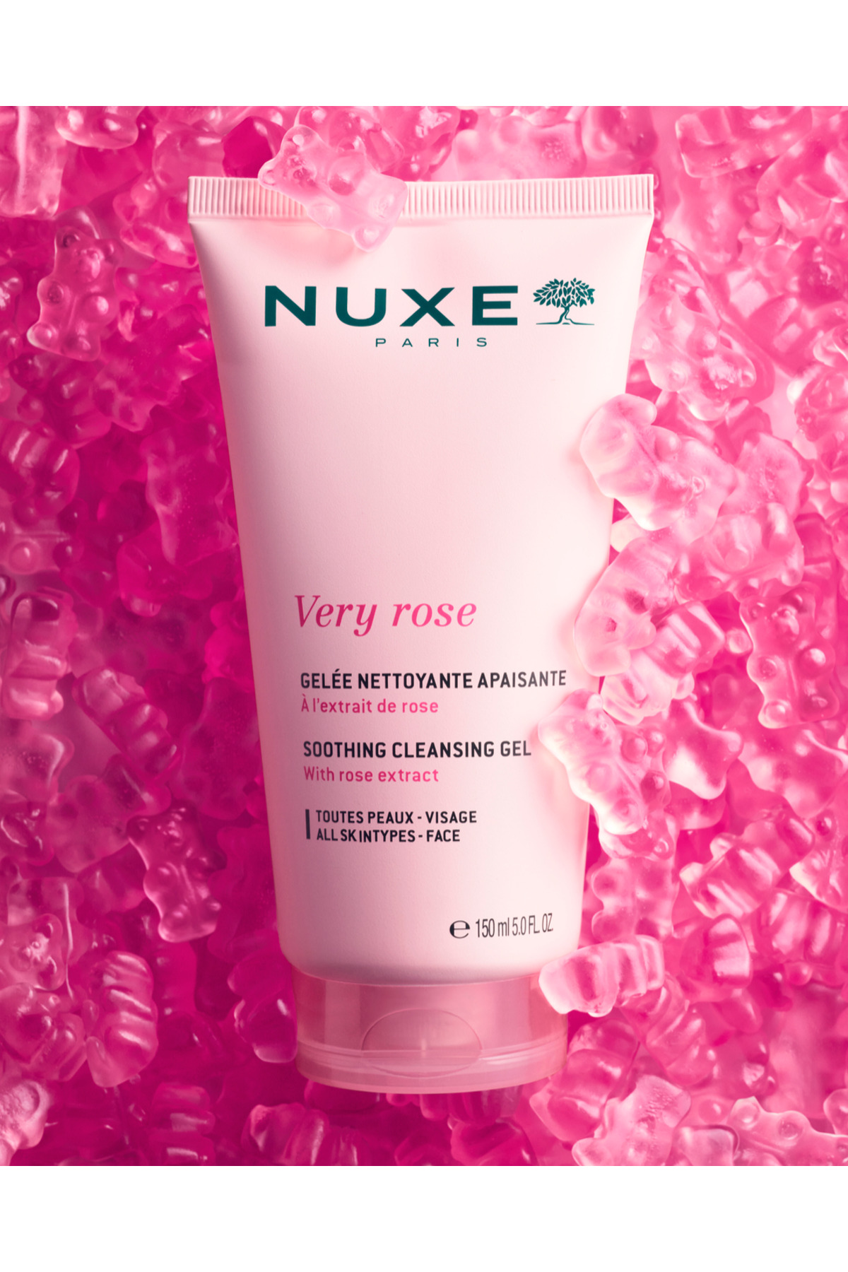 Nuxe Gül Özlü Yatıştırıcı Yüz Temizleme Jeli 150 Ml