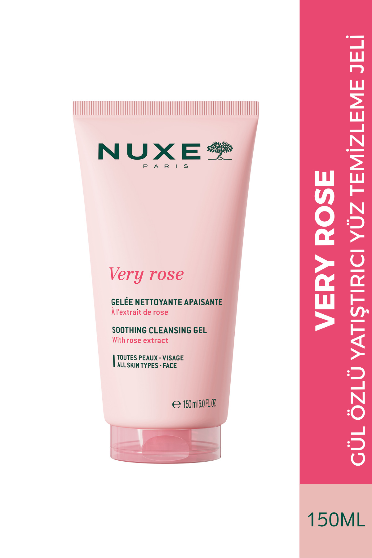Nuxe Gül Özlü Yatıştırıcı Yüz Temizleme Jeli 150 Ml
