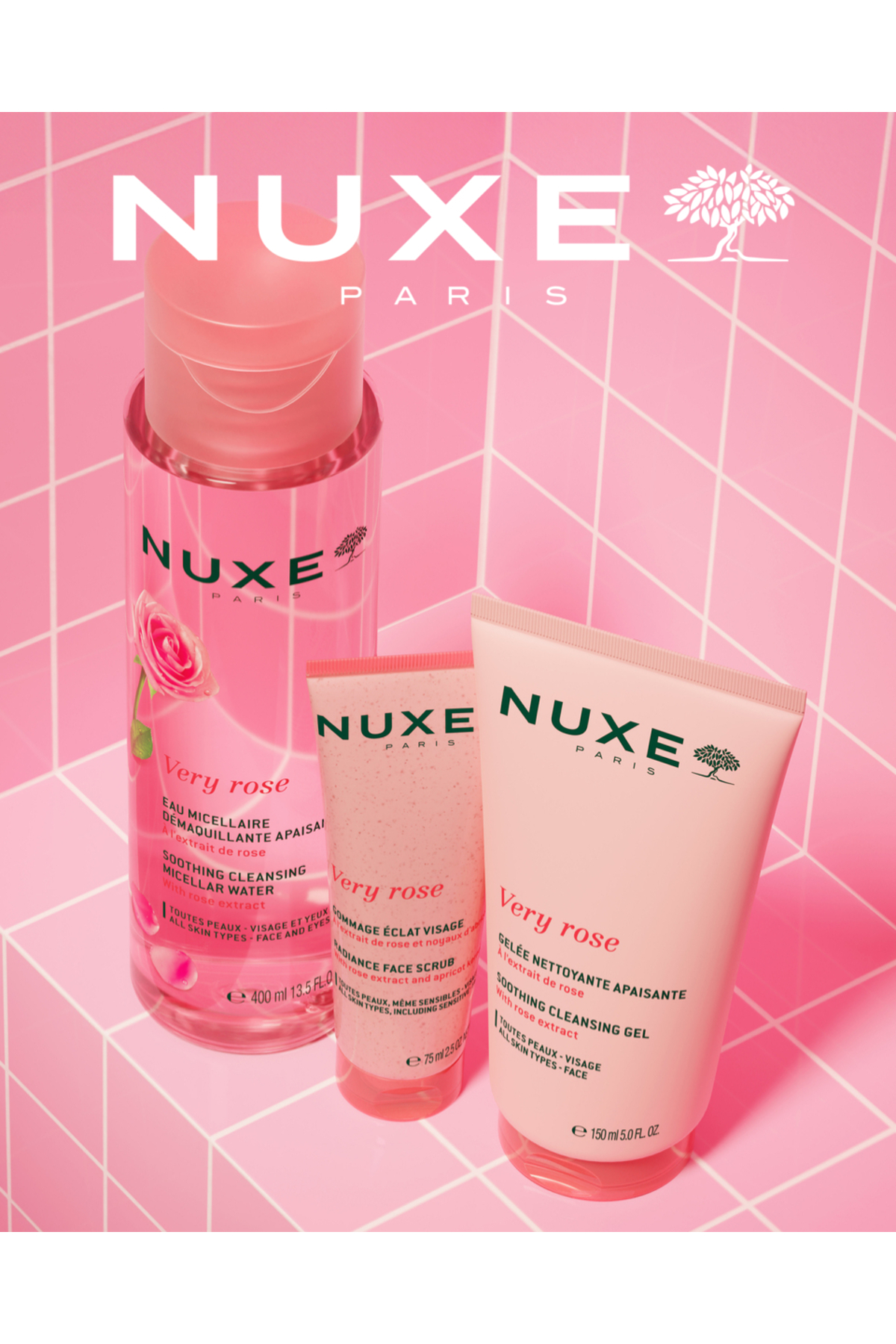 Nuxe Gül Özlü Yatıştırıcı Yüz Temizleme Jeli 150 Ml