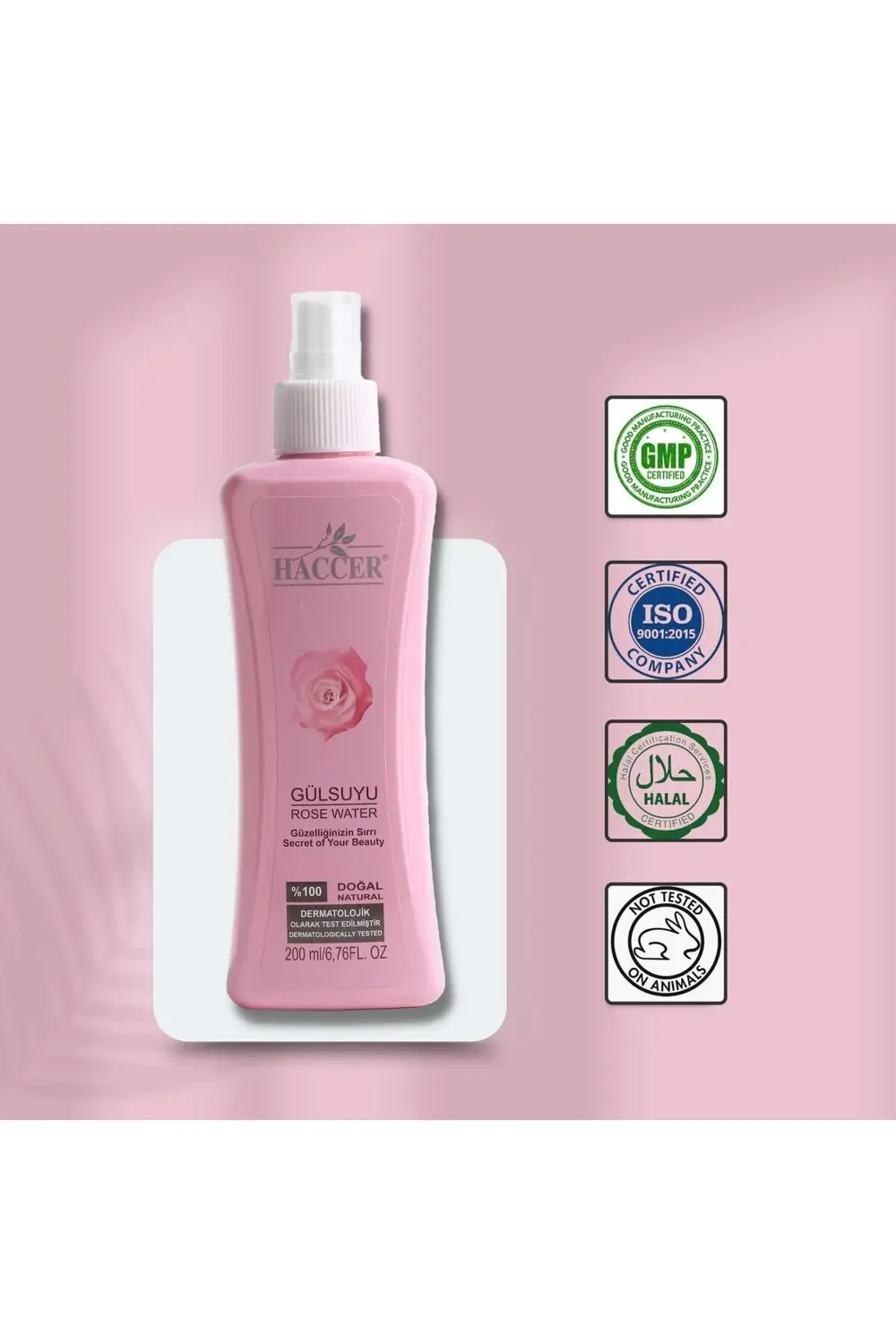 Gül Suyu Doğal Tonik