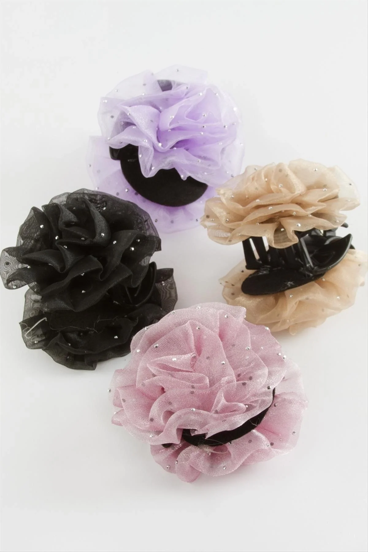 Gül Tüllü Mandal Toka 8 cm Fiyatı, Yorumları ve Özellikleri