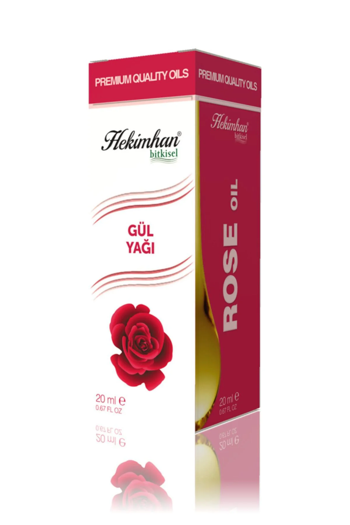 Gül Yağı, Bitkisel Yağ, Organik Yağ, 20 Ml