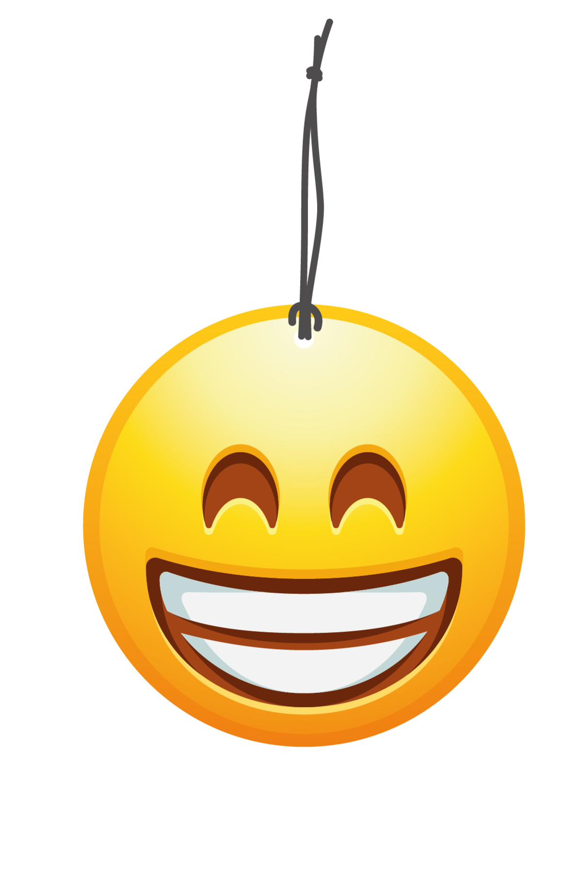 Gülen Emoji Görselli Oto Kokusu Dikiz Ayna Süsü Torpido Ve Oto Ak