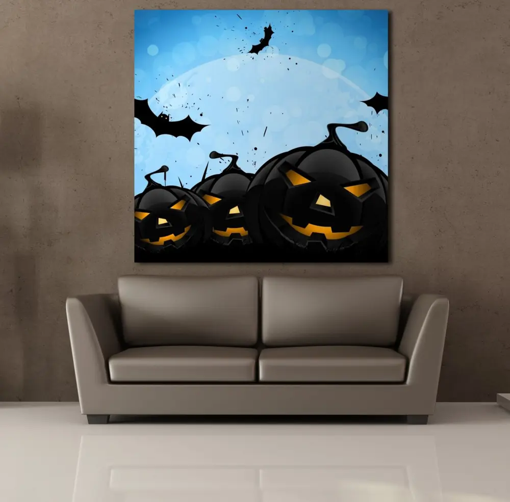 GÜLEN KABAKLAR KANVAS TABLO