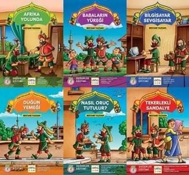 Güler Yüzle Tatlı Söz - Hacivat'la Karagöz Dizisi (6 Kitap)(Değerler eğitimi) Fiyatı, Yorumları ve Özellikleri