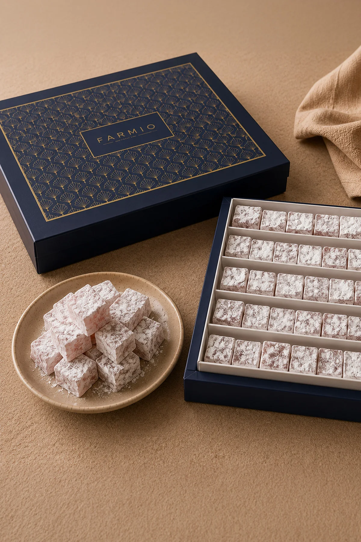 Güllü Lokum - 1kg - Glikoz İçermez