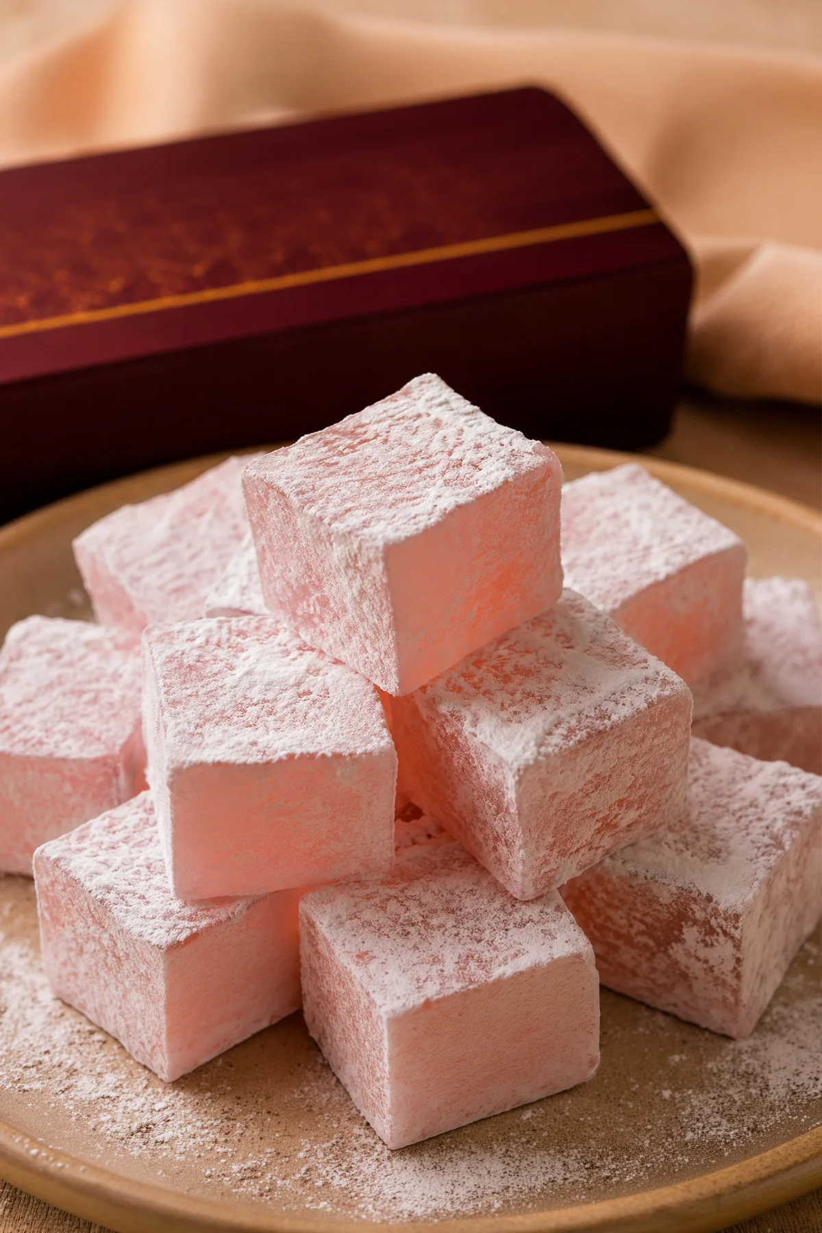 Güllü Lokum - 1kg - Glikoz İçermez