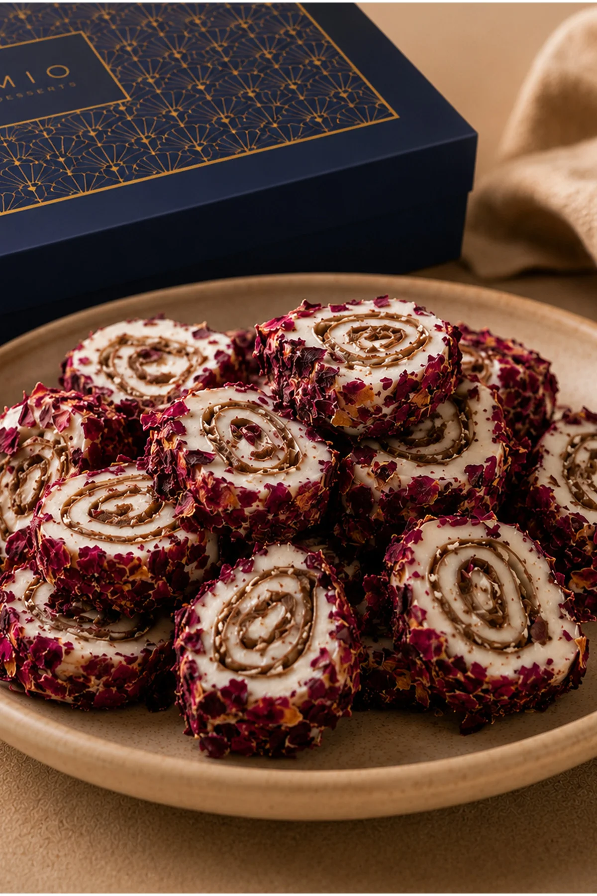 Güllü Sarma Lokum - 1kg - Glikoz İçermez