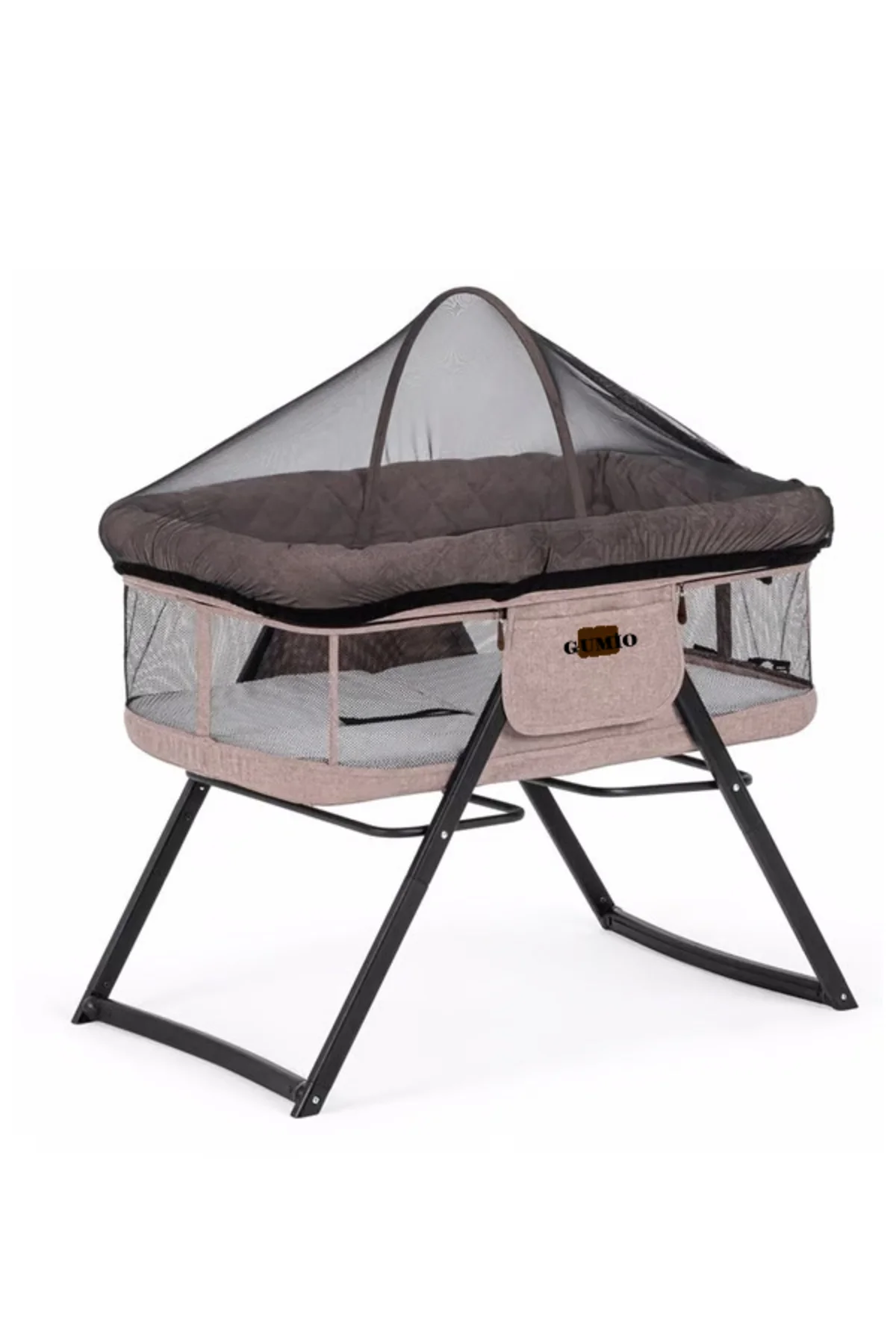 Gumio Anne Yanı Katlanır Beşik