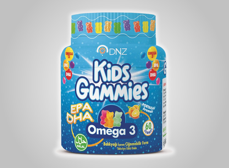 Gummıes Kıds Omega 3 60 Adet (Dnz)