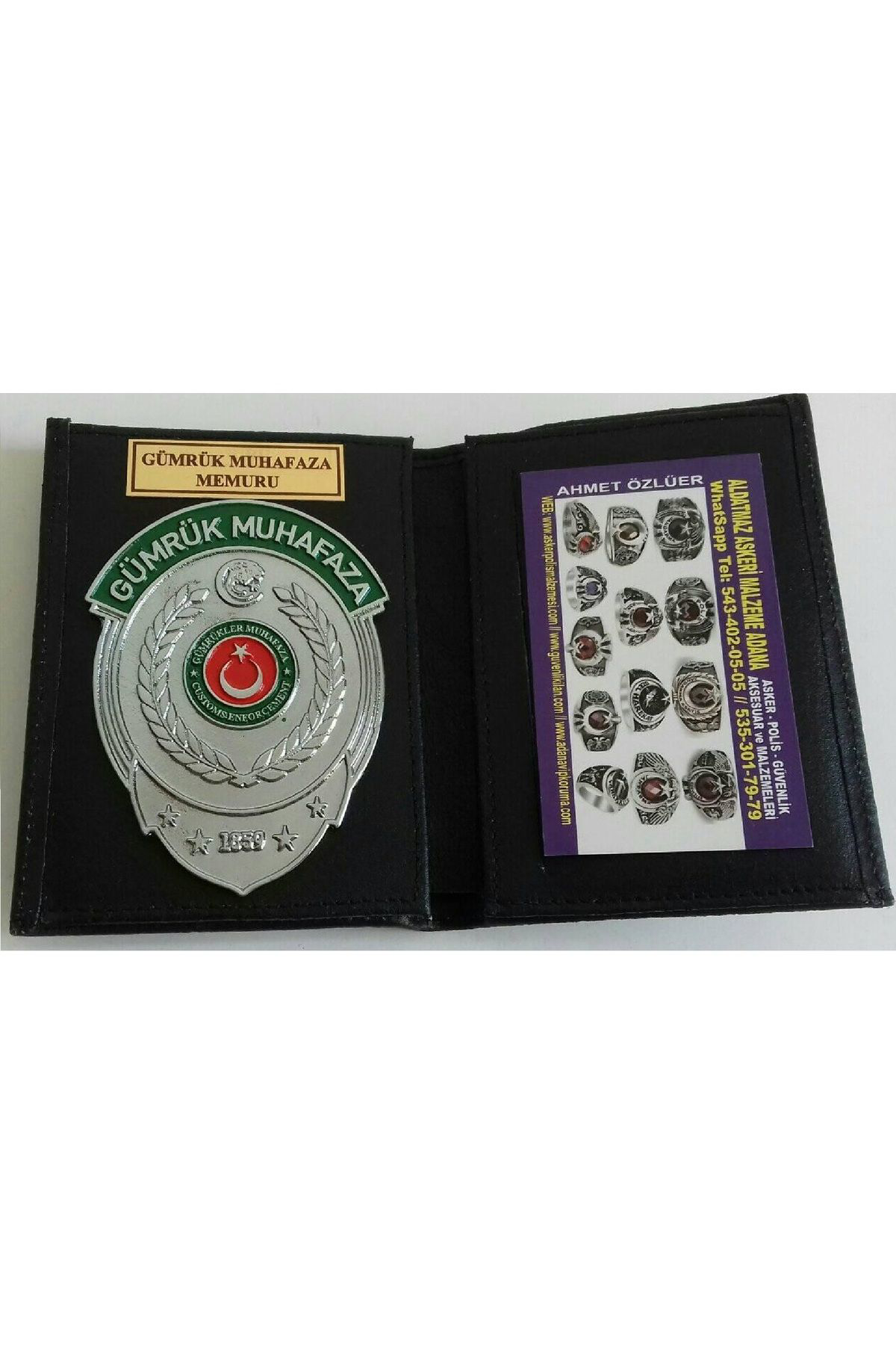 Aldatmaz Askeri Malzeme Gümrük Muhafaza Rozetli Cüzdani Al - Sadece Kurum Adresine Gonder