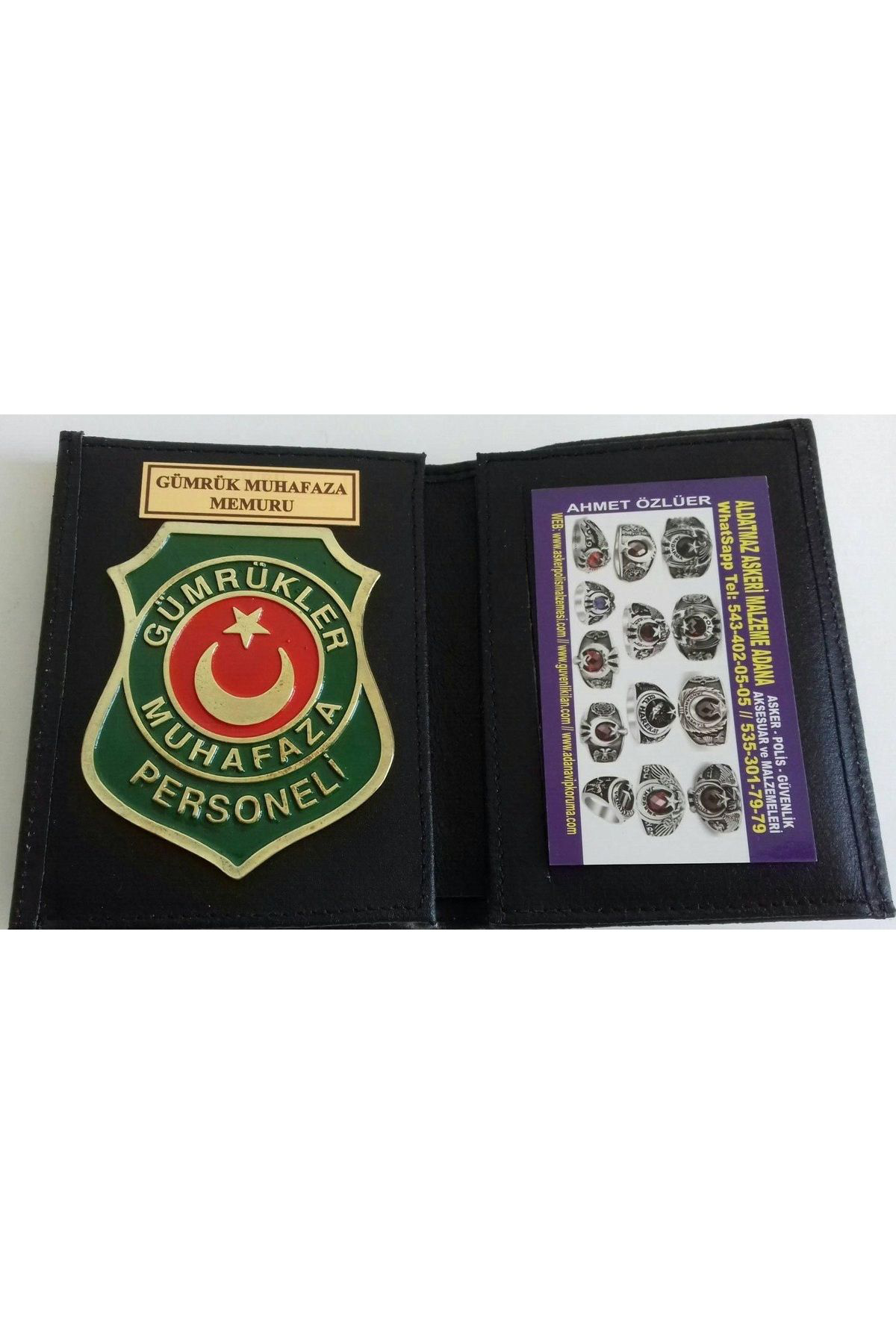 Aldatmaz Askeri Malzeme Gümrük Muhafaza Rozetli Cüzdani Al - Sadece Kurum Adresine Gonder