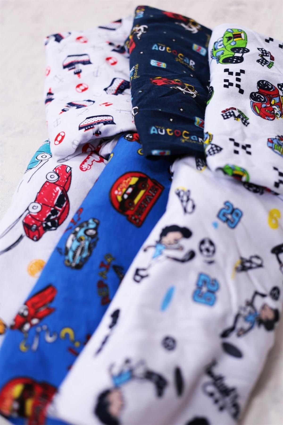 Gümüş 6'lı Erkek Çocuk Karışık Desenli Boxer