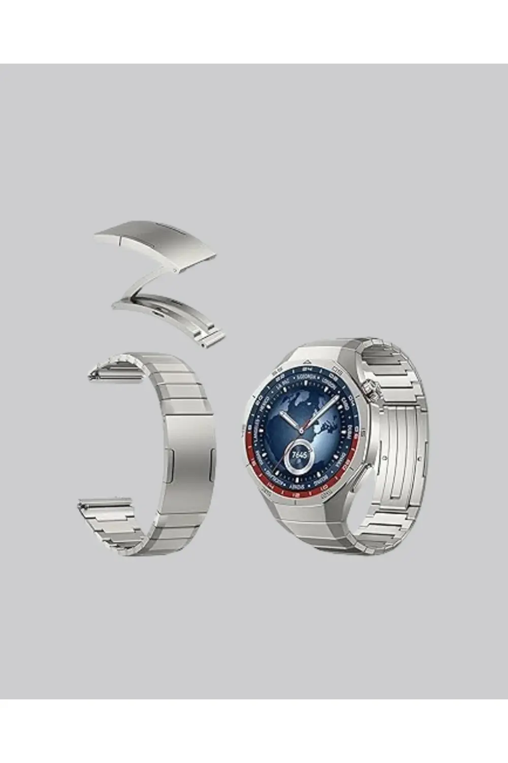 Gümüş Akıllı Saat 46mm Kasa