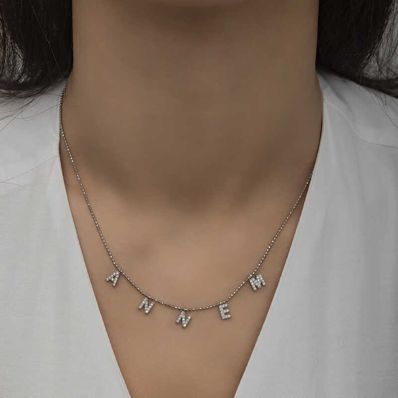 Gümüş Annem Yazılı Bayan Kolye SL4527 Gümüş Annem Yazılı Bayan Kolye SL4527