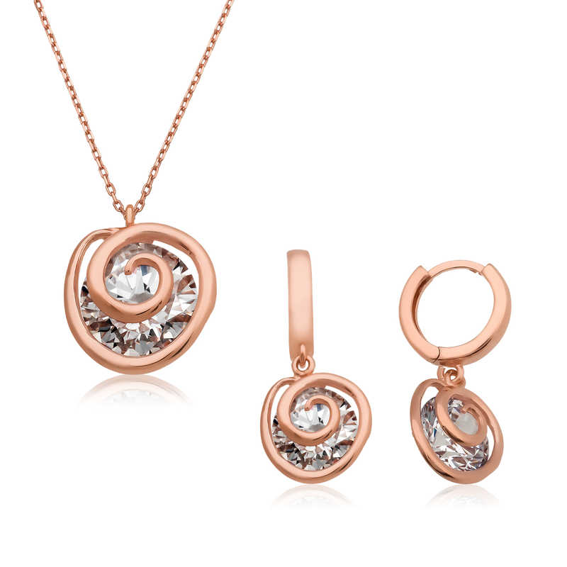 Gümüş Aşk Döngüsü Set SL2996 Gümüş Aşk Döngüsü Set SL2996
