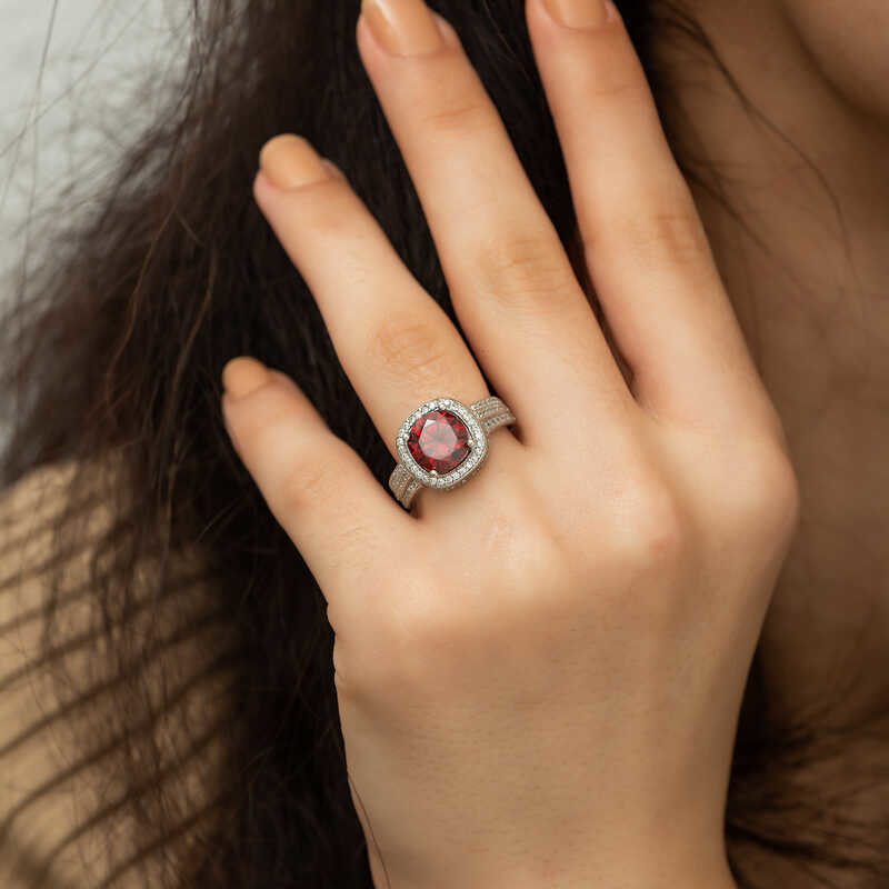 Stillove Gümüş Baget Yuvarlak Bayan Yüzük Sl1710 Stillove Gümüş Baget Yuvarlak Bayan Yüzük Sl1710