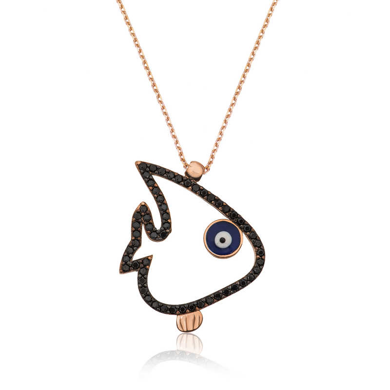 Stillove Gümüş Balık Bayan Kolye Sl1259 Stillove Gümüş Balık Bayan Kolye Sl1259