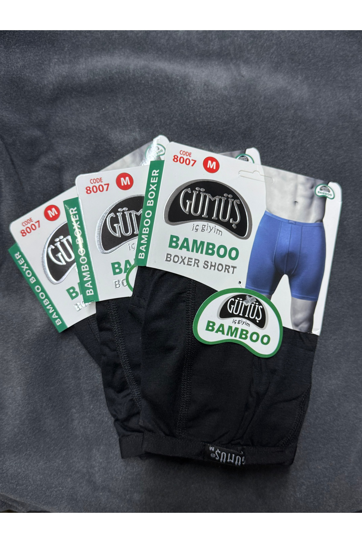 Gümüş Bambu Boxer