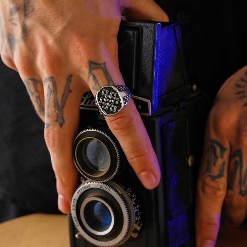 Stillove Gümüş Desenli Erkek Yüzük Sl5960 Stillove Gümüş Desenli Erkek Yüzük Sl5960