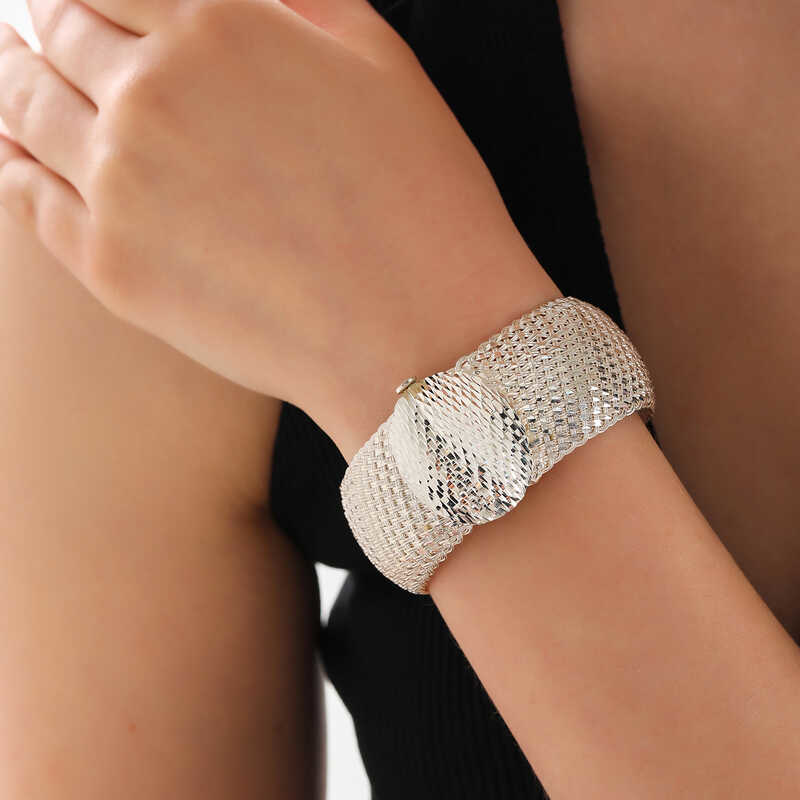 Stillove Gümüş Elişi Kalemli Kadin Bilezik Sl6739