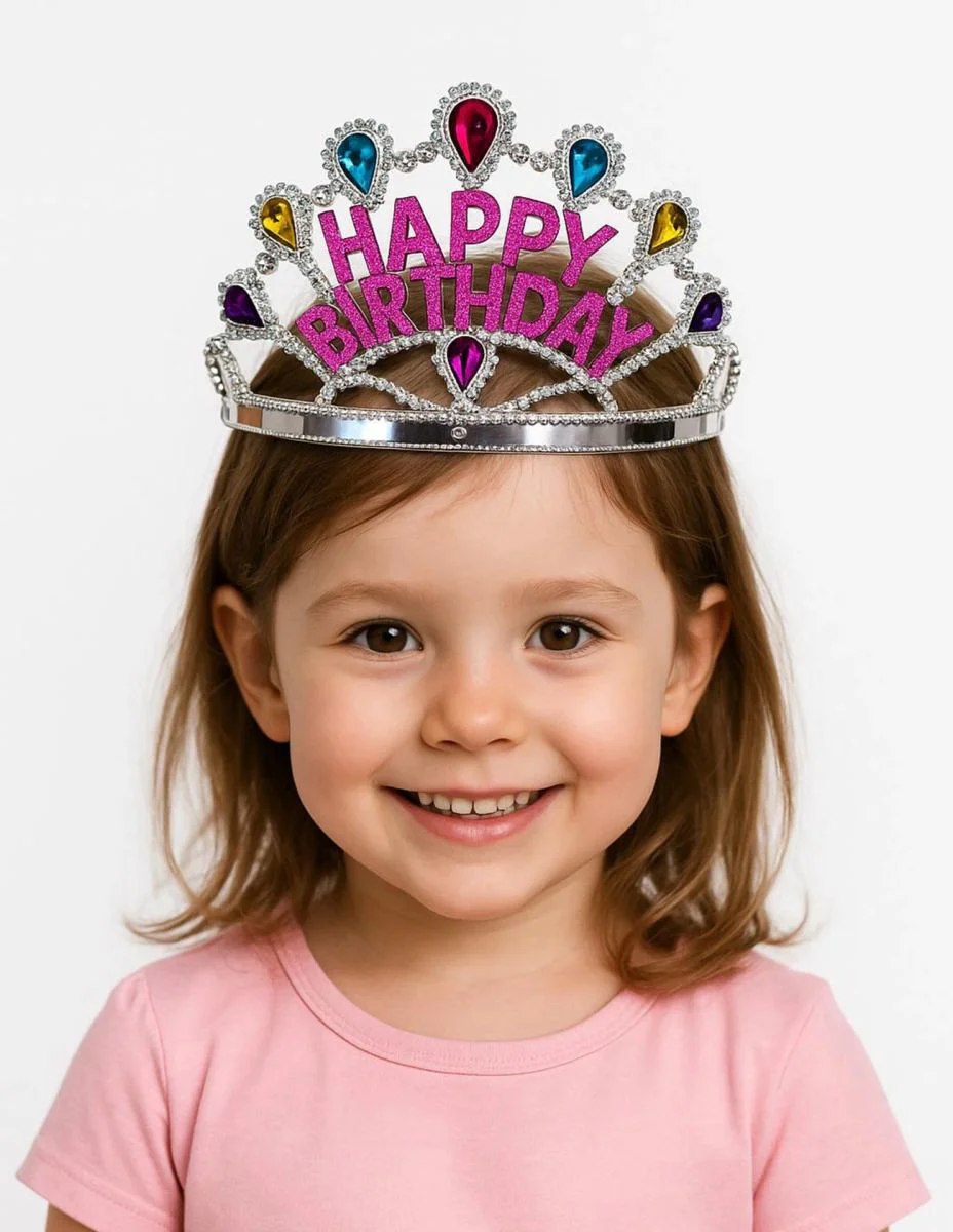 Gümüş Happy Birthday Doğum Günü Tacı - 60 cm Parti Taçı Fiyatı, Yorumları ve Özellikleri