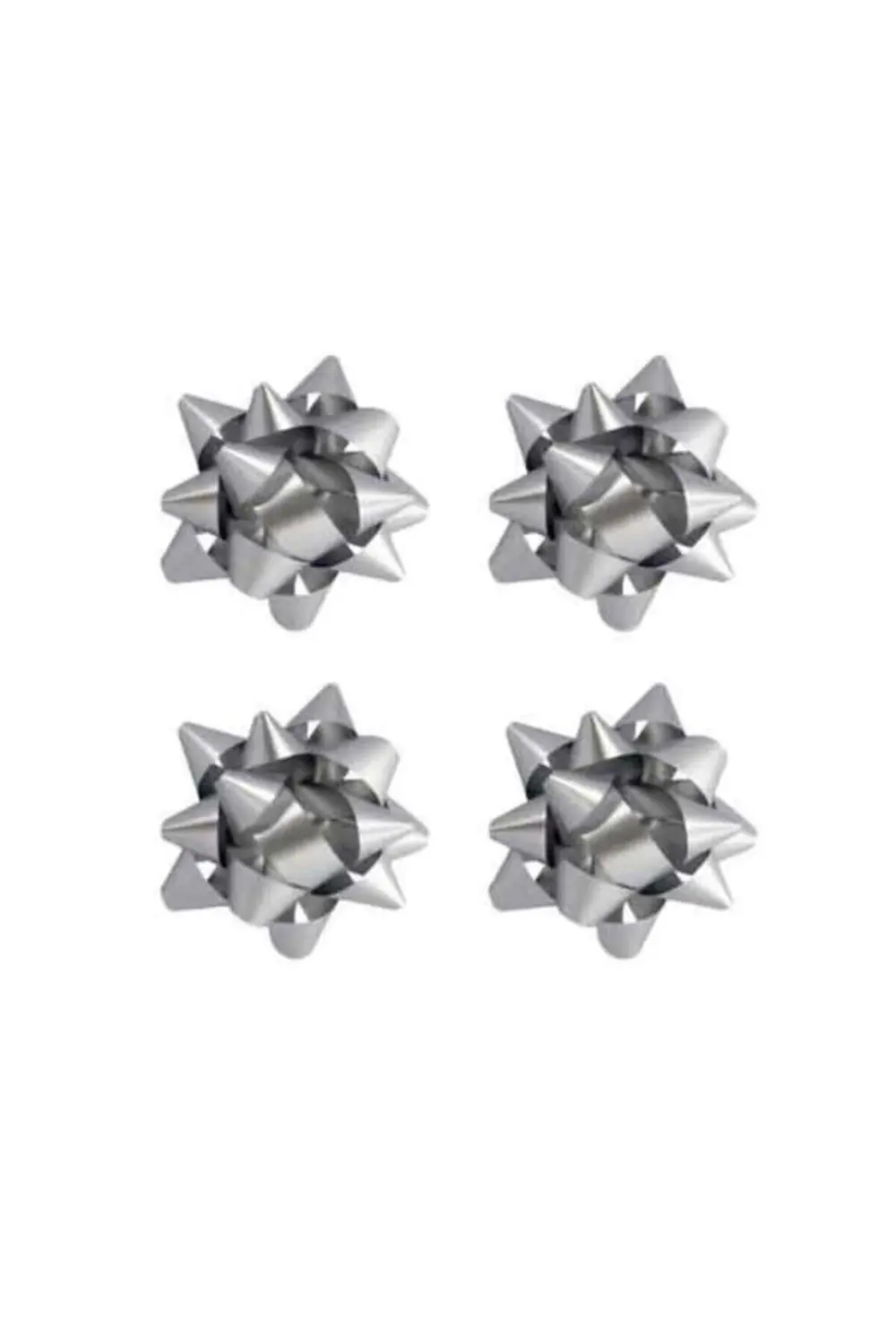 Gümüş Hediye Paketi Süsü 50 Adet 5 Cm