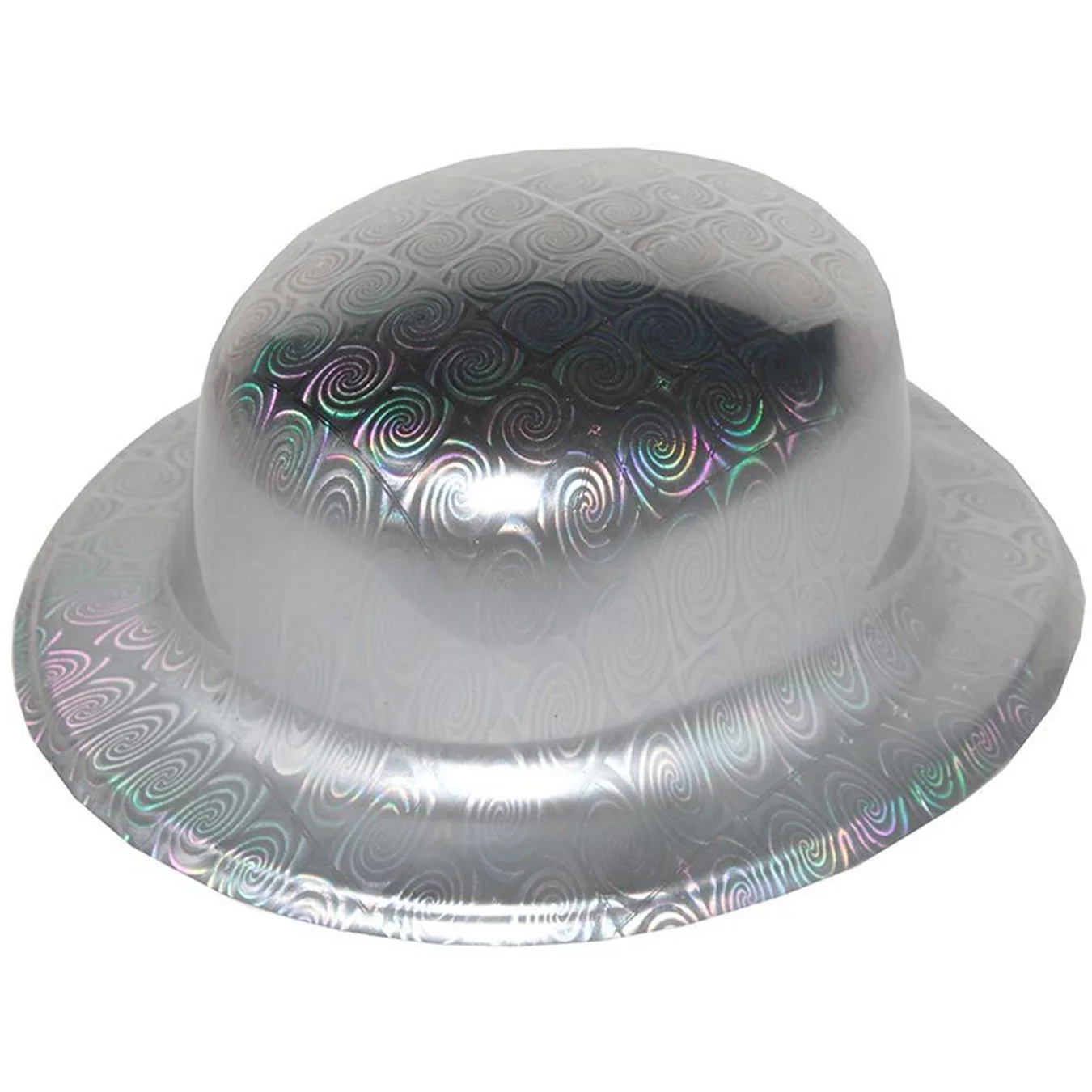 Gümüş Hologramlı Melon Şapka - Parti & Kostüm Aksesuarı 27x24 cm Fiyatı, Yorumları ve Özellikleri