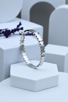 GÜMÜŞ KELEPÇE ÇELİK BİLEKLİK-KEZTÇBİ45