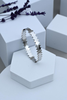 GÜMÜŞ KELEPÇE ÇELİK BİLEKLİK-KEZTÇBİ45